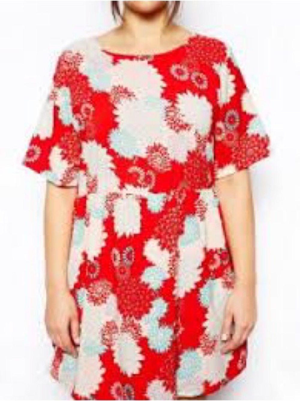 Alice & You Red Floral Mini Dress